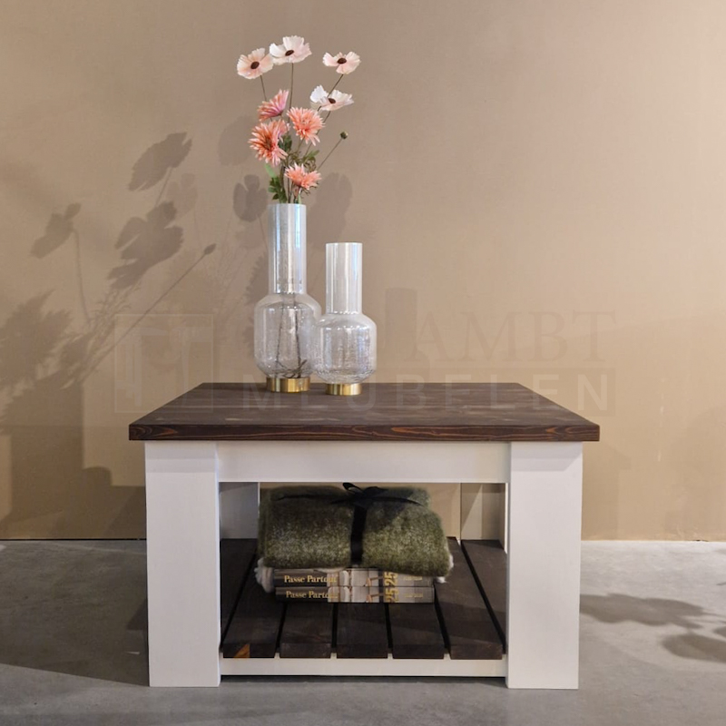 Steigerhouten Salontafel Brigitte Vierkant