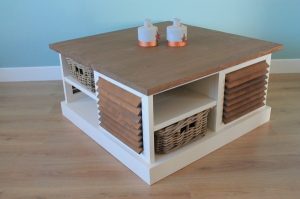 Steigerhouten Salontafel Charlotte Nostalgie