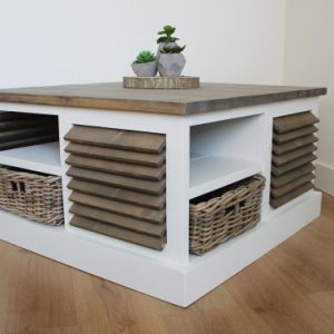 Steigerhouten Salontafel Charlotte Zand