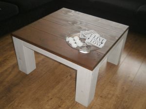 Steigerhouten Salontafel Feline