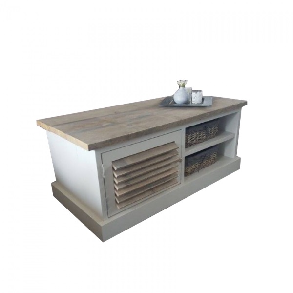 Steigerhouten Salontafel Henriette Oud - Afbeelding 3