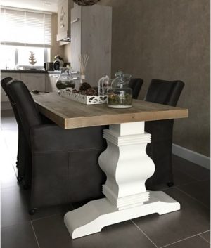Steigerhouten tafel Lynn
