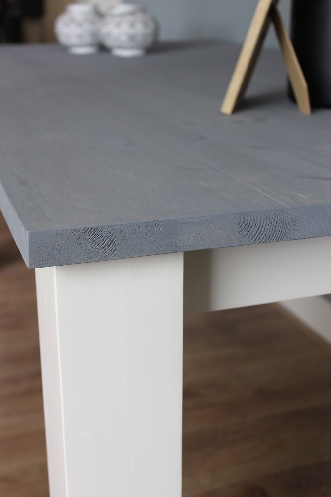 Steigerhouten tafel Madeleen - Afbeelding 2