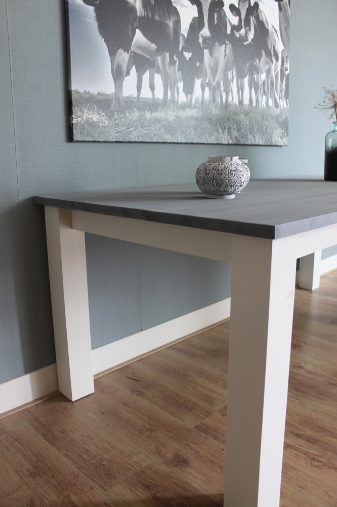 Steigerhouten tafel Madeleen - Afbeelding 3
