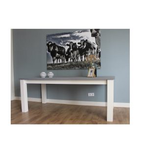 Steigerhouten tafel Madeleen