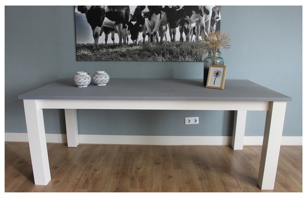 Steigerhouten tafel Madeleen - Afbeelding 5