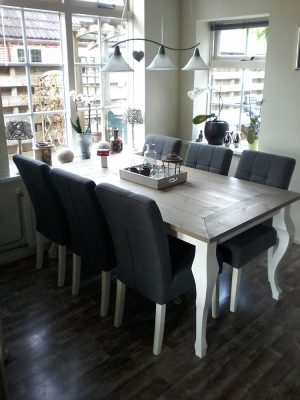Steigerhouten tafel Madelief