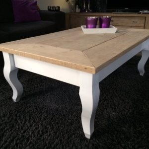 Steigerhouten Salontafel Madelief Oud