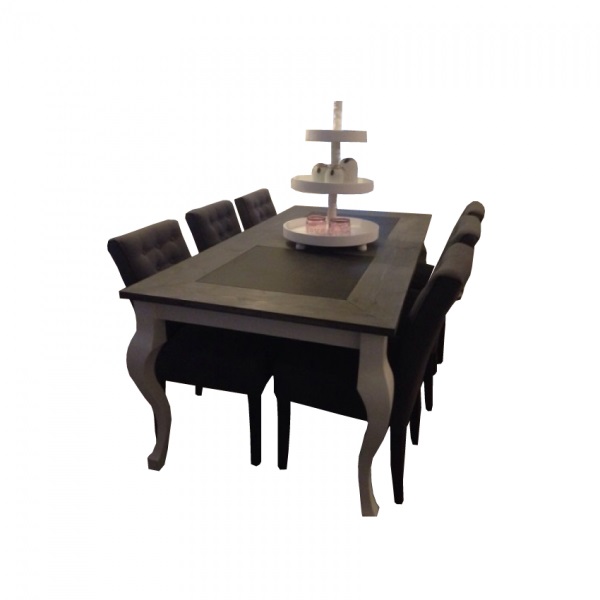 Steigerhouten tafel Ramona - Afbeelding 2