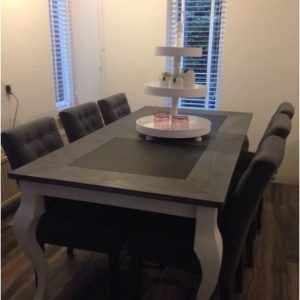 Steigerhouten tafel Ramona