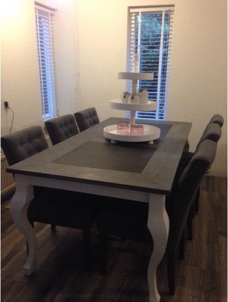 Steigerhouten tafel Ramona