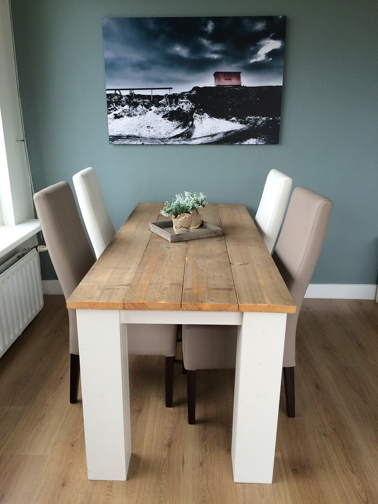 Steigerhouten tafel Roos - Afbeelding 6