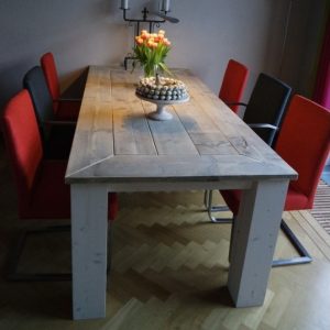 Steigerhouten tafel Roos Verstek