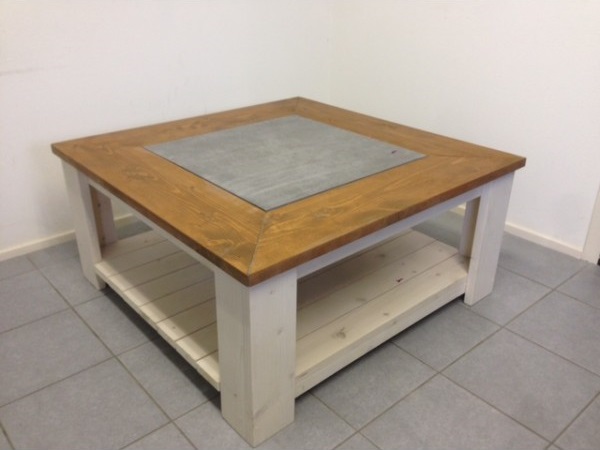 Steigerhouten Salontafel Senna - Afbeelding 2