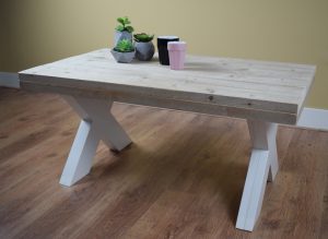 Steigerhouten Salontafel Simone Oud