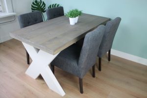 Steigerhouten tafel Simone