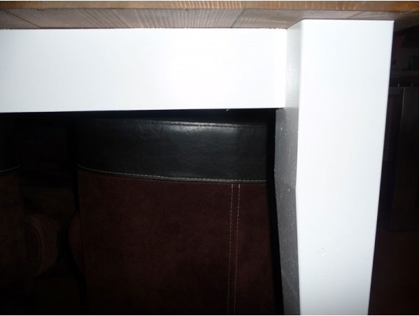 Steigerhouten tafel Yenthe - Afbeelding 3