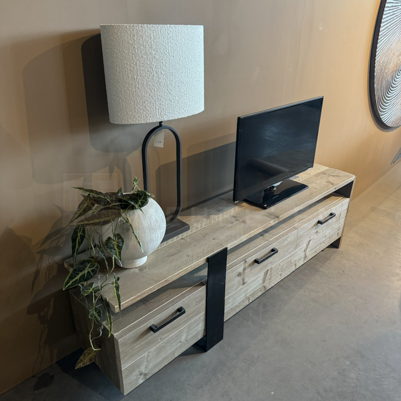 Steigerhouten TV Meubel Dennis - Afbeelding 3