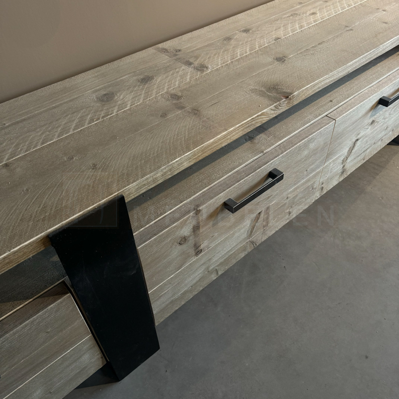 Steigerhouten TV Meubel Dennis - Afbeelding 5