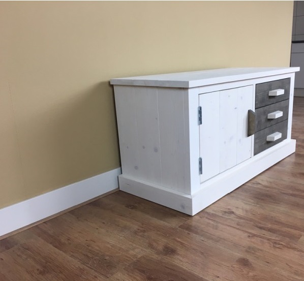 Steigerhouten TV Meubel Dorien - Afbeelding 5