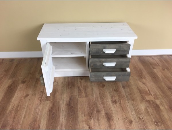 Steigerhouten TV Meubel Dorien - Afbeelding 6