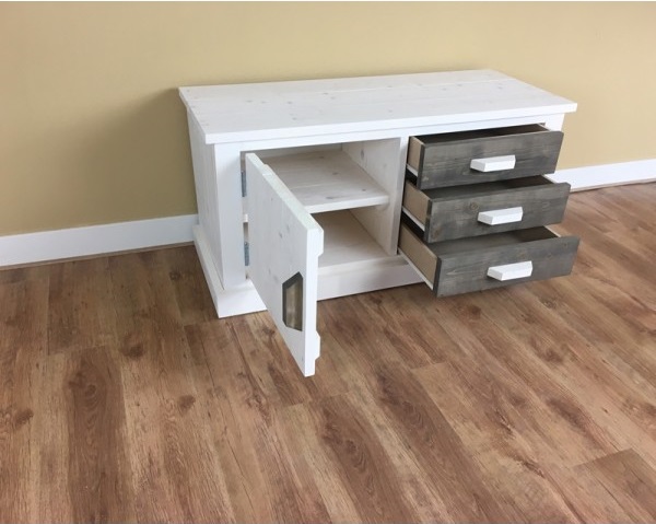 Steigerhouten TV Meubel Dorien - Afbeelding 7