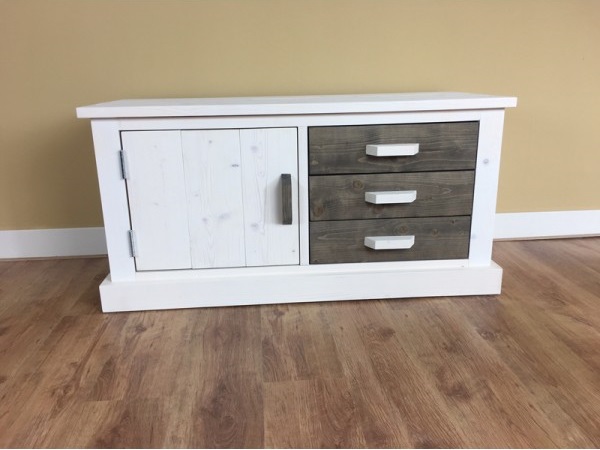 Steigerhouten TV Meubel Dorien - Afbeelding 2