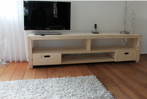 Steigerhouten TV Meubel Dylan III - Afbeelding 2