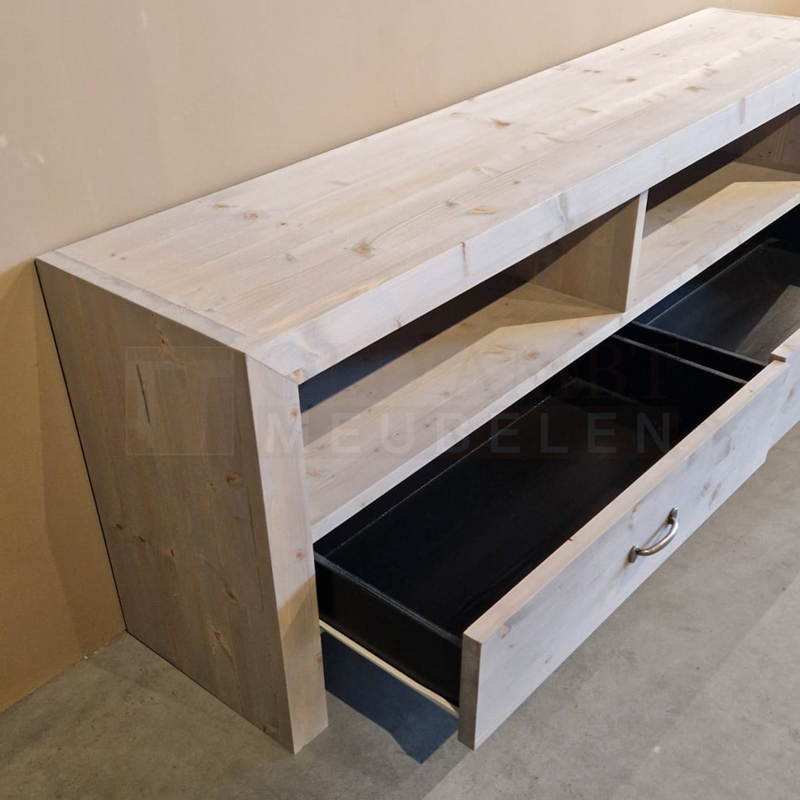 Steigerhouten TV Meubel Dylano - Afbeelding 3