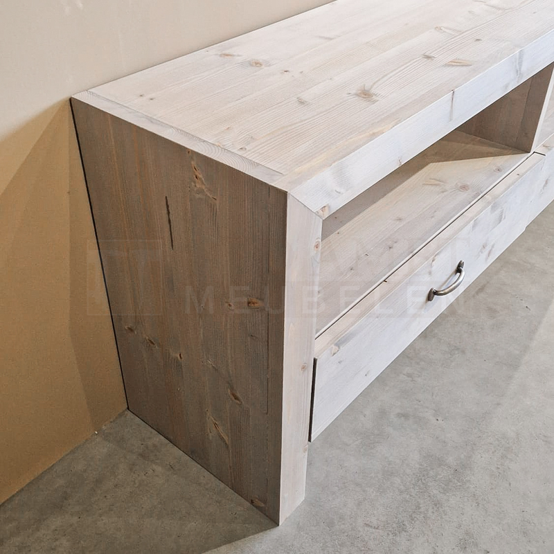 Steigerhouten TV Meubel Dylano - Afbeelding 4