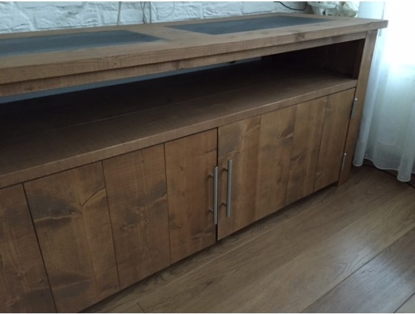 Steigerhouten TV Meubel Esmee - Afbeelding 4