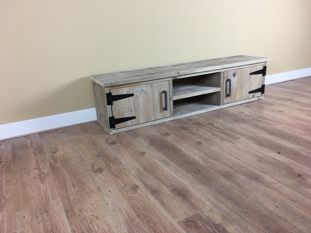 Steigerhouten TV Meubel Eva - Afbeelding 4