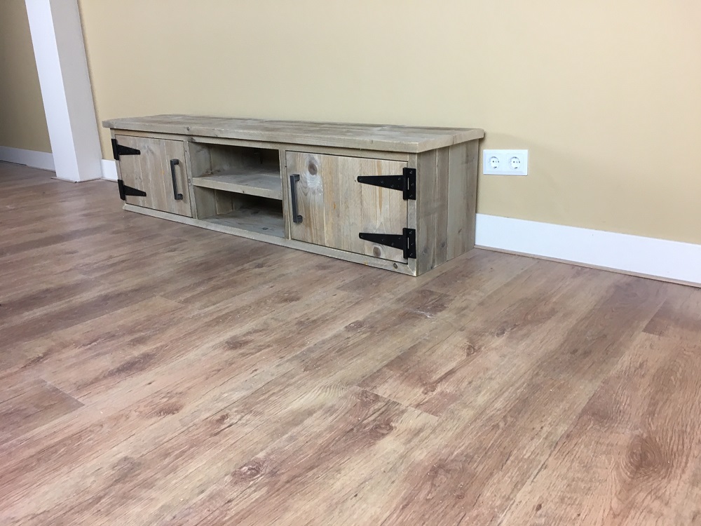 Steigerhouten TV Meubel Eva - Afbeelding 5