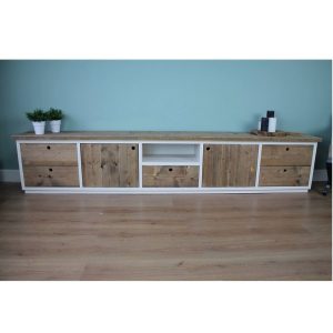 Steigerhouten TV Meubel Olivia