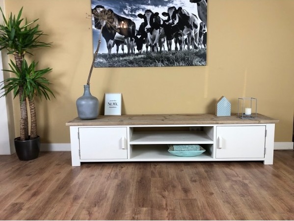 Steigerhouten TV Meubel Romy - Afbeelding 3