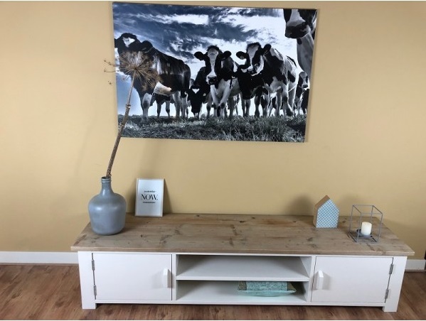 Steigerhouten TV Meubel Romy - Afbeelding 4