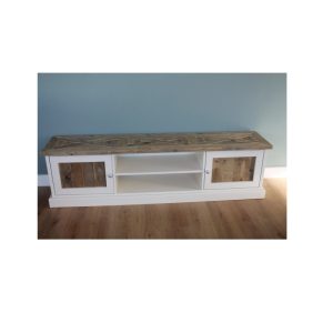 Steigerhouten TV Meubel Rosa Mozaïek