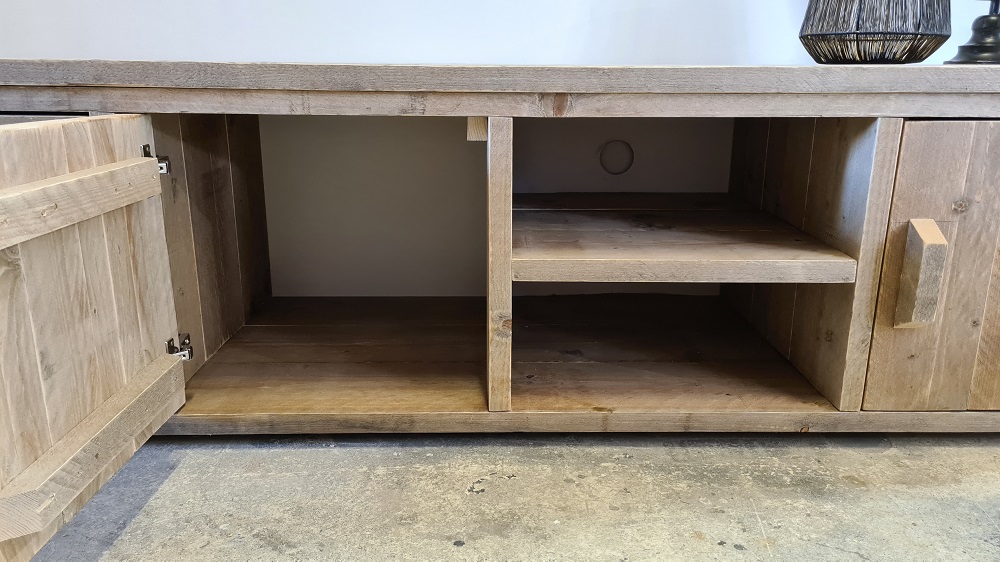 Steigerhouten TV Meubel Seff - Afbeelding 5