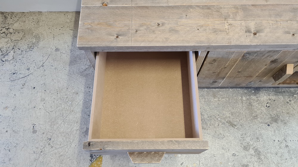 Steigerhouten TV Meubel Seff - Afbeelding 6