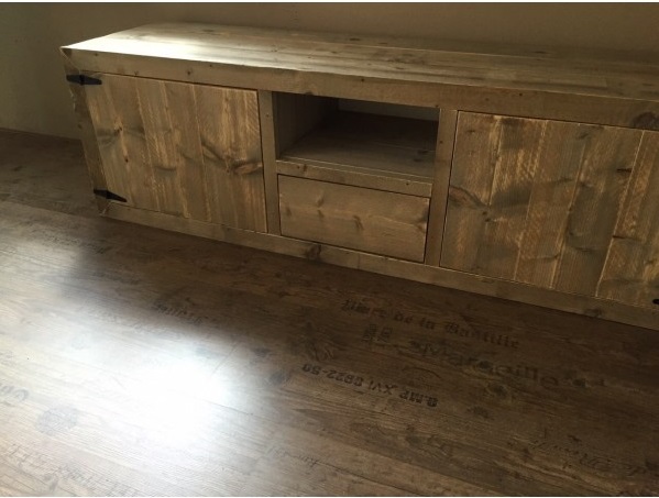 Steigerhouten TV Meubel Stijn - Afbeelding 4