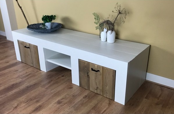 Steigerhouten TV Meubel Suze - Afbeelding 2