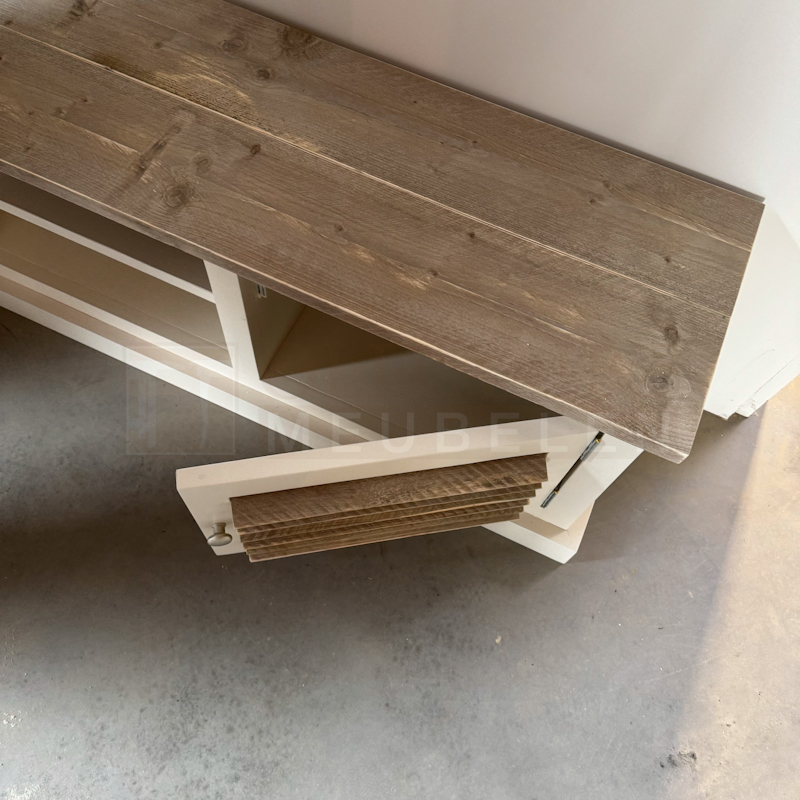 Steigerhouten TV Meubel Tess - Afbeelding 3