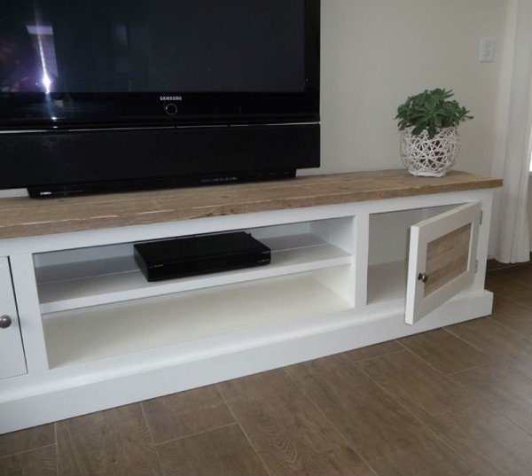 Steigerhouten TV Meubel Vienna - Oud - Afbeelding 4