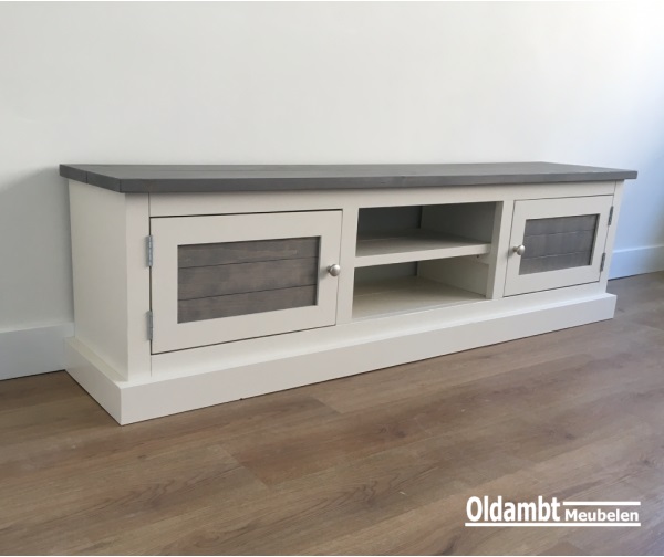 Steigerhouten TV Meubel Vienna - Afbeelding 7