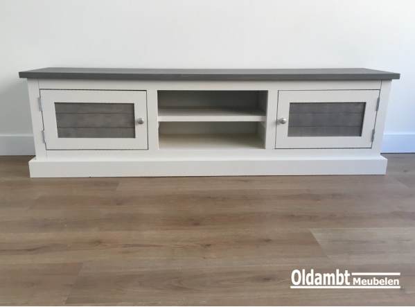 Steigerhouten TV Meubel Vienna - Afbeelding 6