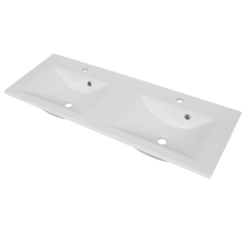 Plieger Qubic wastafel kunstmarmer