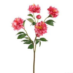 Zijdebloem Peony Spray Beauty