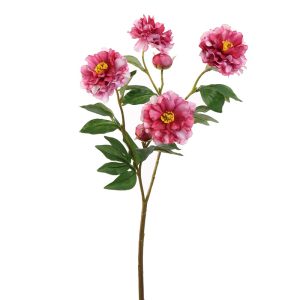 Zijdebloem Peony Spray Lavendel