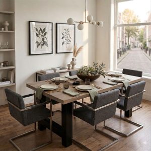 Eiken tafel Maurice