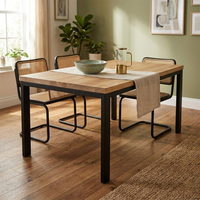 Eiken tafel Rolium